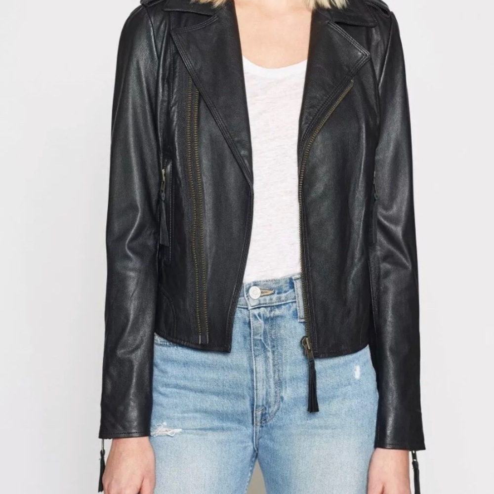 Joie Ailey Leather Jacket